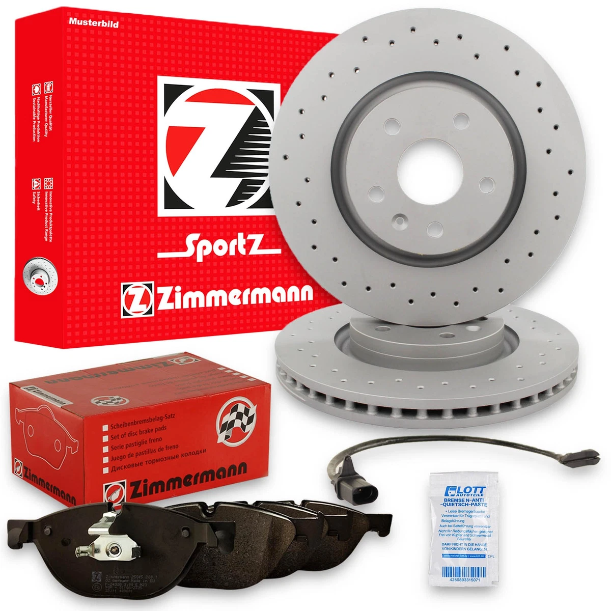 Гальмівні диски та колодки Zimmermann для NISSAN INTERSTAR C – безпека і якість