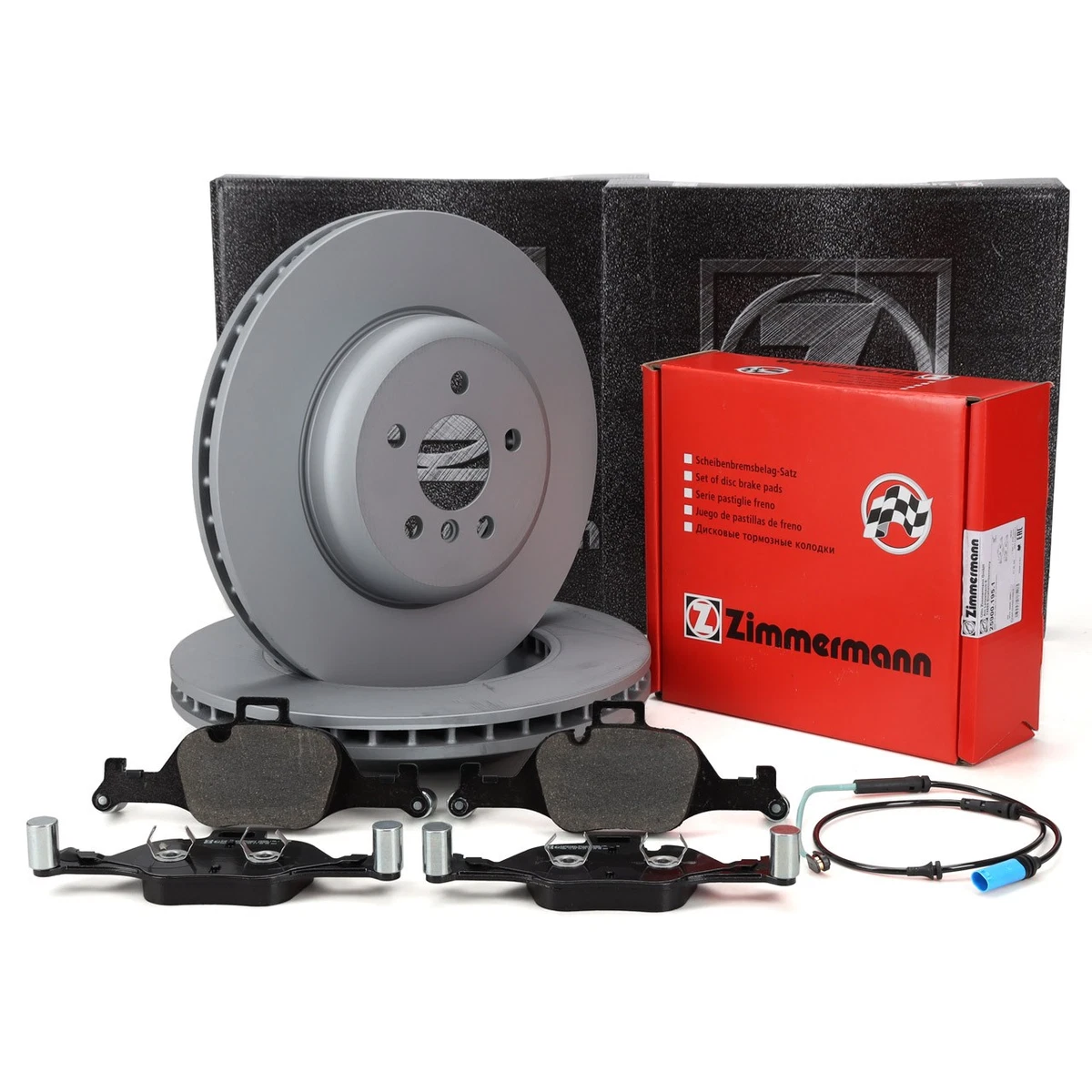 Гальмівні колодки та диски Zimmermann для MERCEDES E-CLASS (W211)
